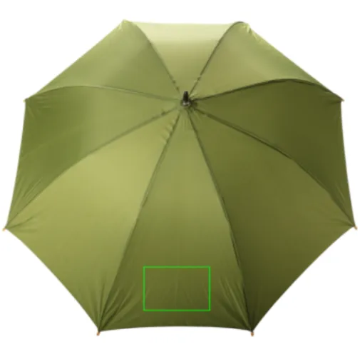 Paraguas automático RPET 190T de bambú Impact AWARE ™