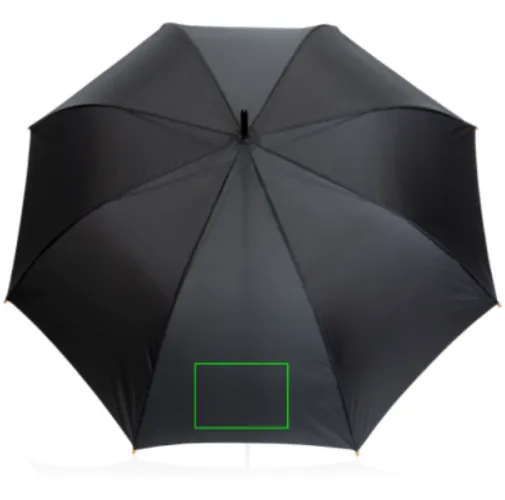 Paraguas automático RPET 190T de bambú Impact AWARE ™