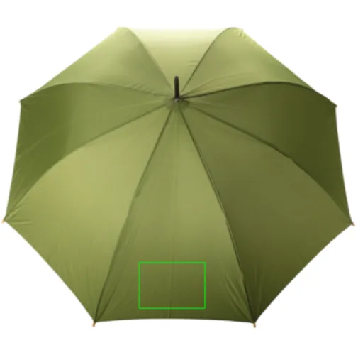 Paraguas automático RPET 190T de bambú Impact AWARE ™