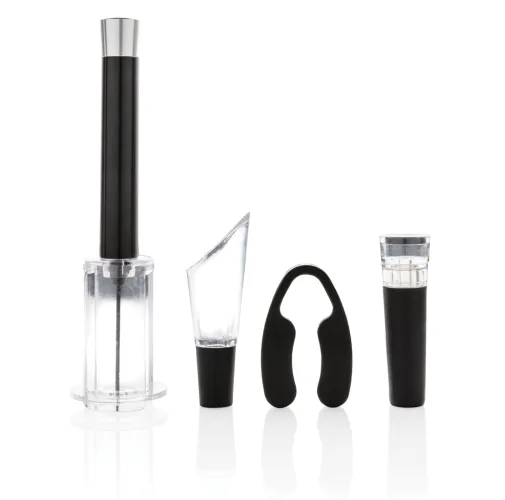 plata Juego de 4 piezas Vino Connoisse