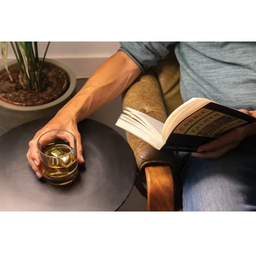 4 Cubitos de hielo reutilizables de acero inoxidable