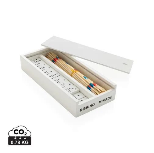 Mikado/domino Deluxe en caja de madera