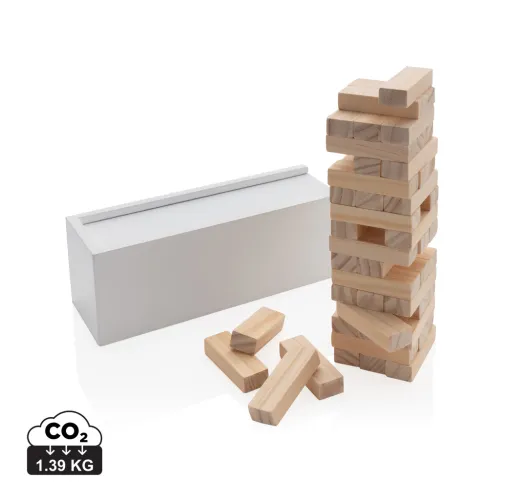 JUEGO APILAMIENTO DE BLOQUES DE MADERA DELUXE