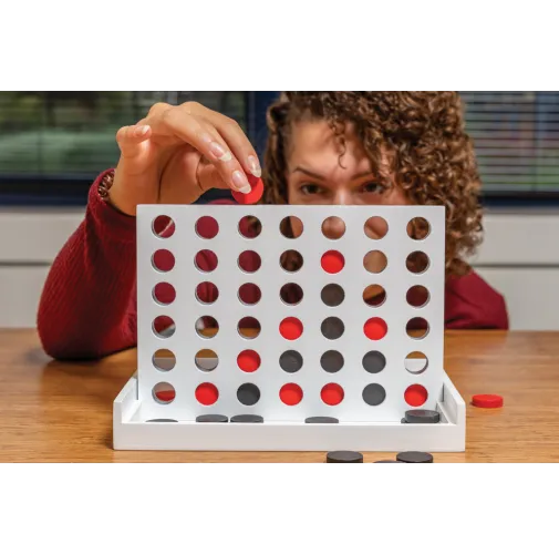 Juego de madera Connect four