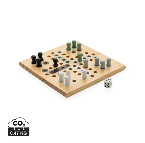 JUEGO DE LUDO DE MADERA CLAIRE