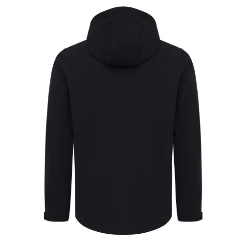 negro Chaqueta Makalu de poliéster reciclado para hombre IQONIQ