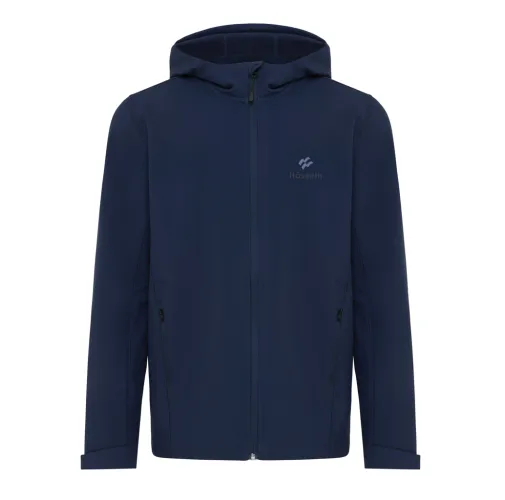 azul marino Chaqueta Makalu de poliéster reciclado para hombre IQONIQ