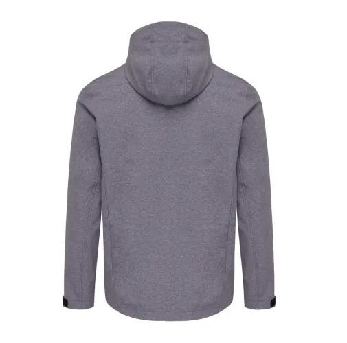 vulcano heather grey Chaqueta Makalu de poliéster reciclado para hombre IQONIQ