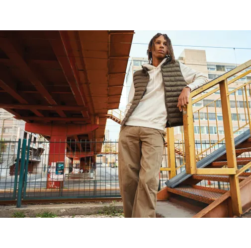 Chaleco IQONIQ Meru hombre de poliéster reciclado