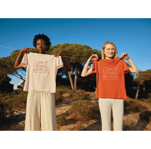 Camiseta mujer IQONIQ Yala algodón reciclado