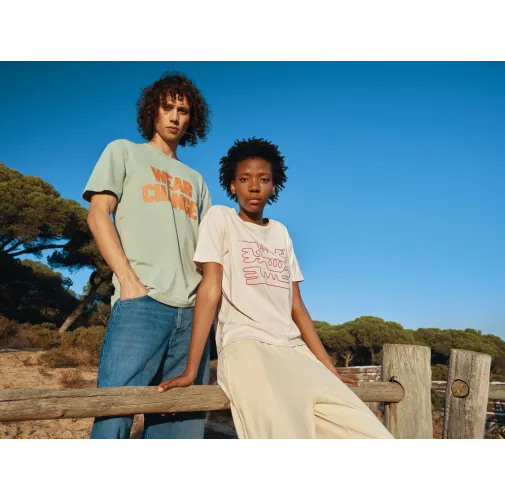 Camiseta mujer IQONIQ Yala algodón reciclado