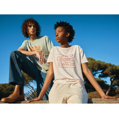 Camiseta mujer IQONIQ Yala algodón reciclado