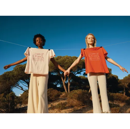 Camiseta mujer IQONIQ Yala algodón reciclado