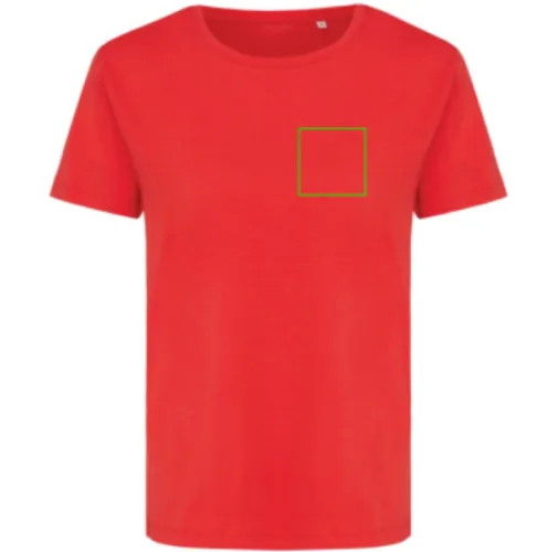 Camiseta mujer IQONIQ Yala algodón reciclado