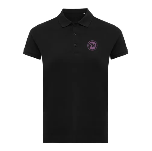 Polo IQONIQ Yosemite piqué algodón reciclado de mujer