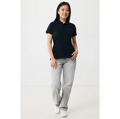 Polo IQONIQ Yosemite piqué algodón reciclado de mujer