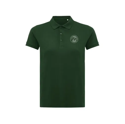 Polo IQONIQ Yosemite piqué algodón reciclado de mujer