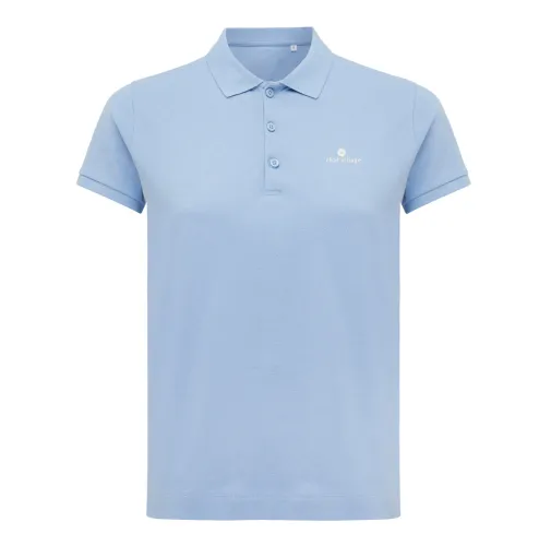 Polo IQONIQ Yosemite piqué algodón reciclado de mujer