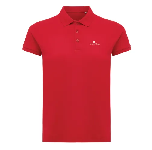 Polo IQONIQ Yosemite piqué algodón reciclado de mujer