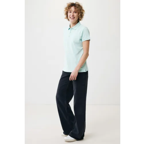 Polo IQONIQ Yosemite piqué algodón reciclado de mujer