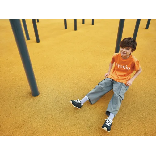 Camiseta infantil IQONIQ Koli de algodón reciclado