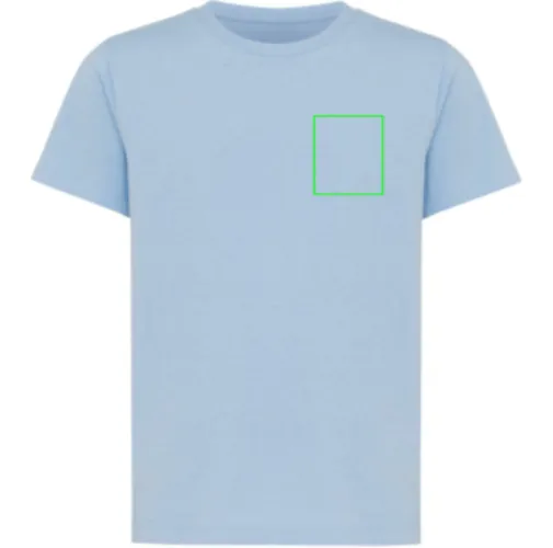 Camiseta infantil IQONIQ Koli de algodón reciclado