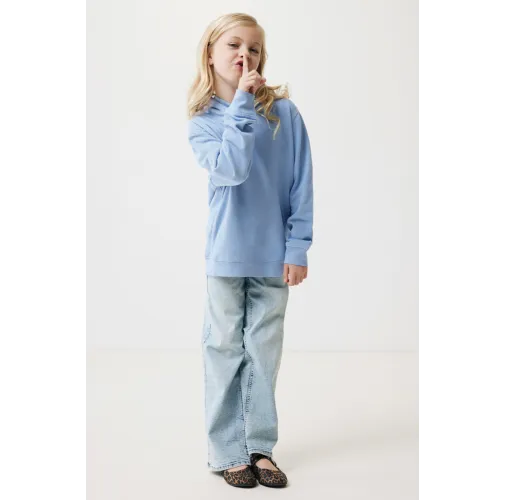 Sudadera IQONIQ Yengo capucha de algodón reciclado niños