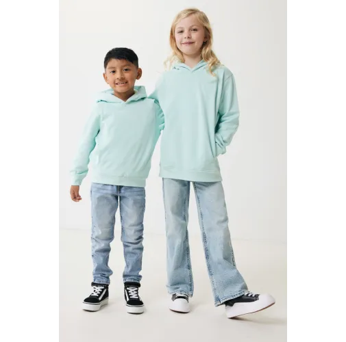 Sudadera IQONIQ Yengo capucha de algodón reciclado niños