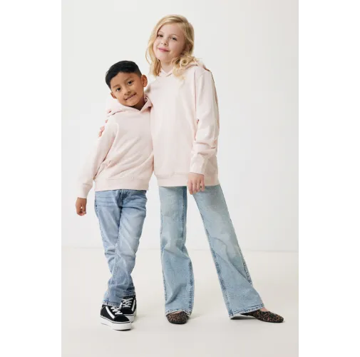 Sudadera IQONIQ Yengo capucha de algodón reciclado niños