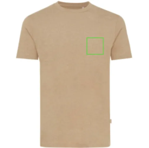 Camiseta IQONIQ Manuel algodón reciclado sin teñir