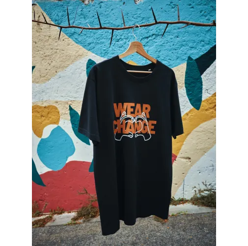 Camiseta relax de algodón reciclado IQONIQ Kakadu