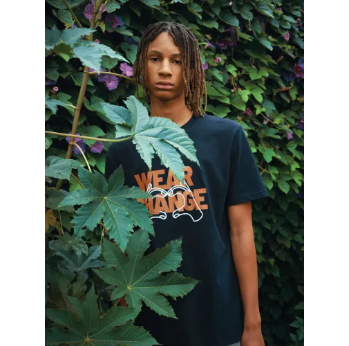 Camiseta relax de algodón reciclado IQONIQ Kakadu