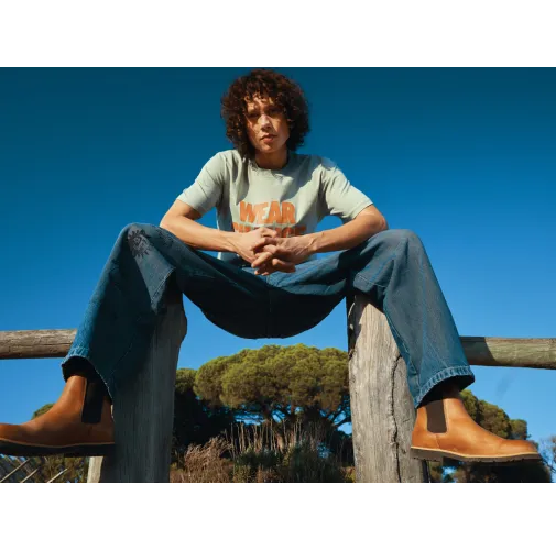 Camiseta IQONIQ Sierra de algodón reciclado ligero