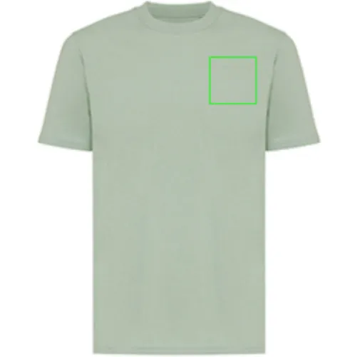 Camiseta IQONIQ Sierra de algodón reciclado ligero