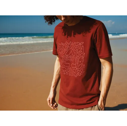 Camiseta IQONIQ Brett de algodón reciclado