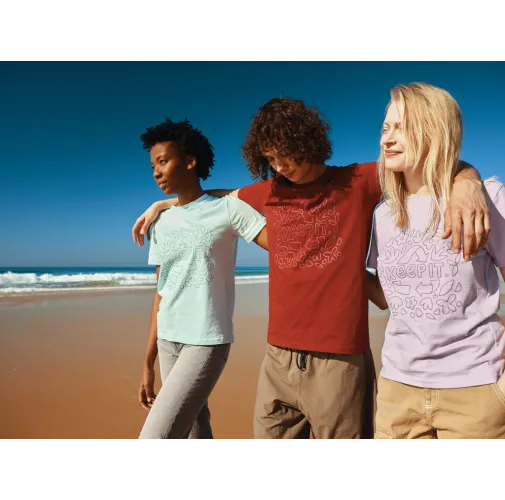 Camiseta IQONIQ Brett de algodón reciclado