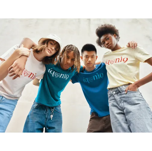 Camiseta IQONIQ Brett de algodón reciclado