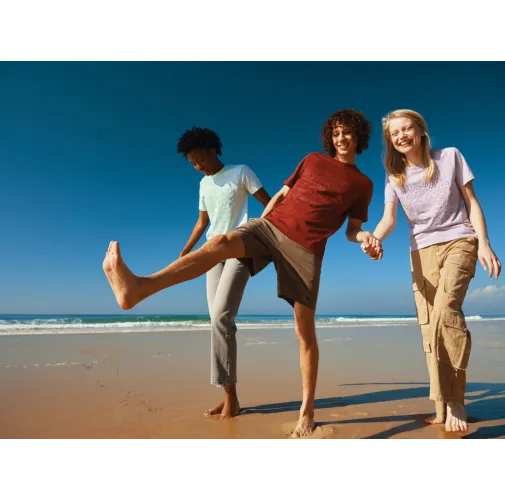 Camiseta IQONIQ Brett de algodón reciclado