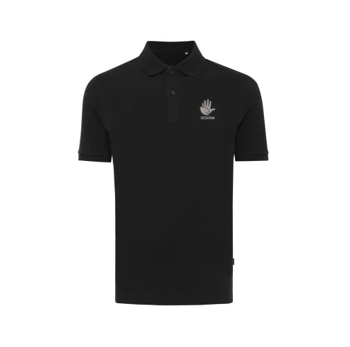 Polo IQONIQ Yosemite de algodón reciclado