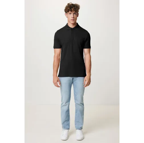 Polo IQONIQ Yosemite de algodón reciclado