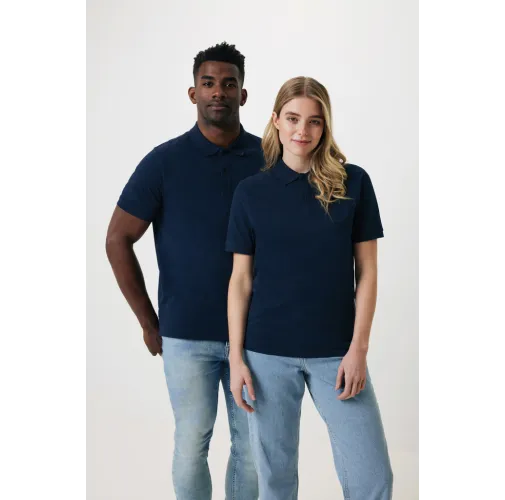 Polo IQONIQ Yosemite de algodón reciclado