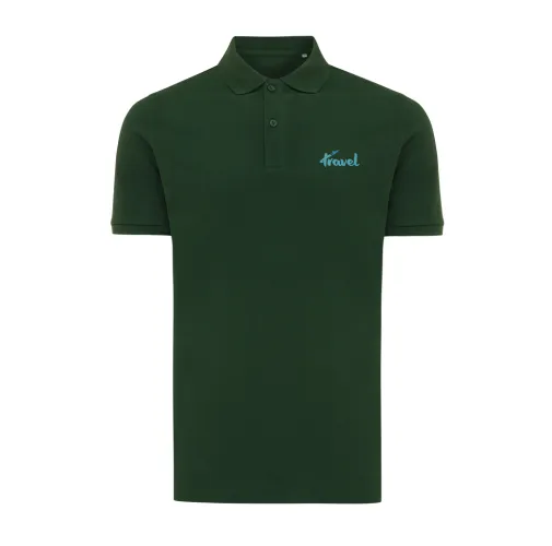 Polo IQONIQ Yosemite de algodón reciclado