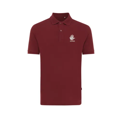 Polo IQONIQ Yosemite de algodón reciclado