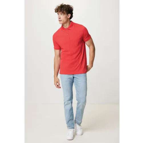 Polo IQONIQ Yosemite de algodón reciclado