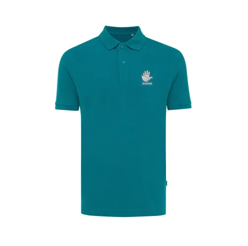 Polo IQONIQ Yosemite de algodón reciclado