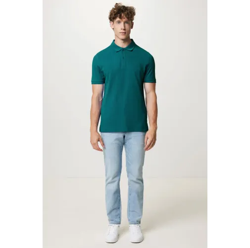 Polo IQONIQ Yosemite de algodón reciclado