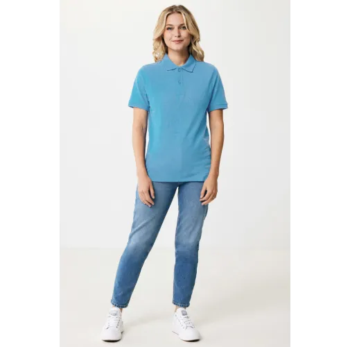 Polo IQONIQ Yosemite de algodón reciclado