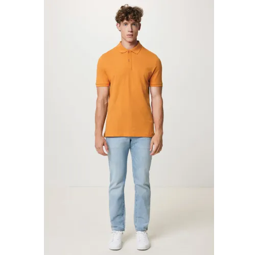 Polo IQONIQ Yosemite de algodón reciclado