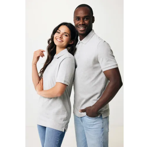 Polo IQONIQ Yosemite de algodón reciclado