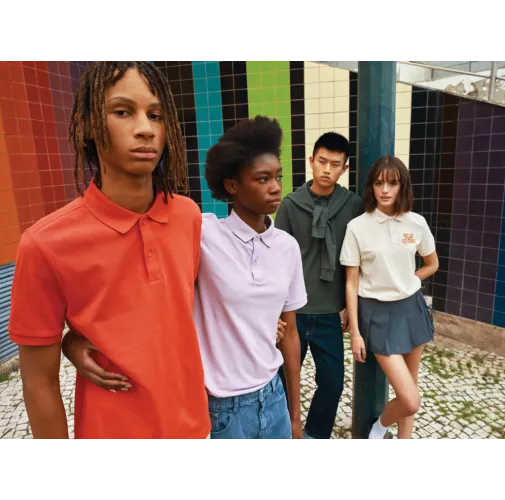 Polo IQONIQ Yosemite de algodón reciclado